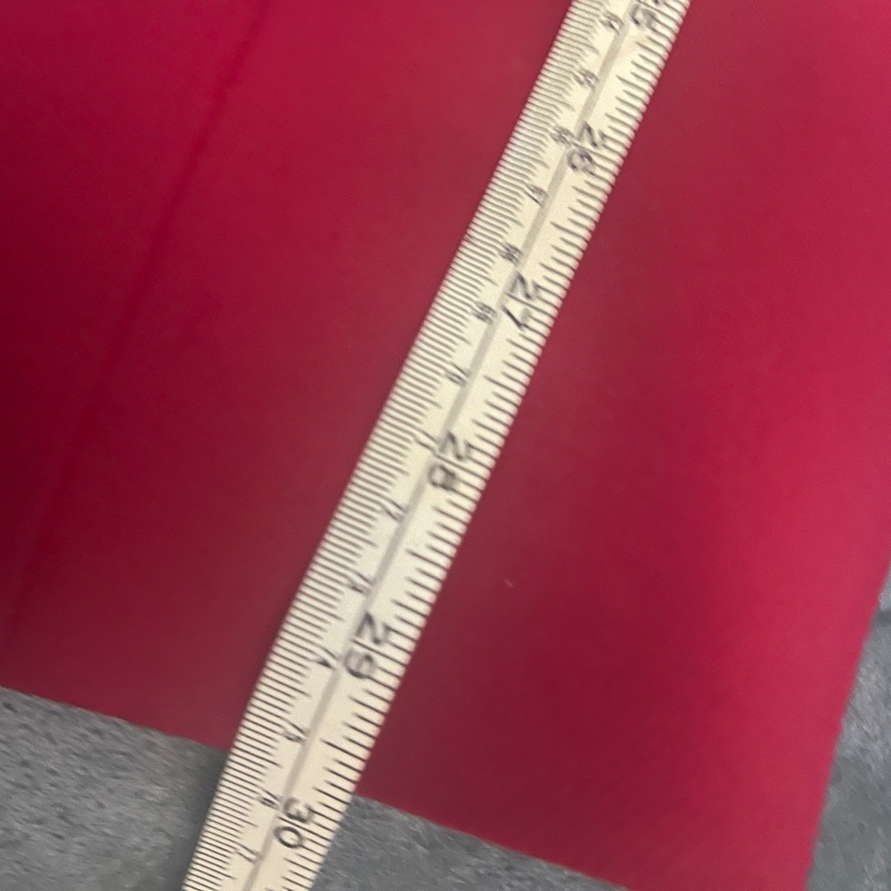 Snazzy, jazzy and classic Talbots red blazer with black sartouche trim - Picture 9 of 9